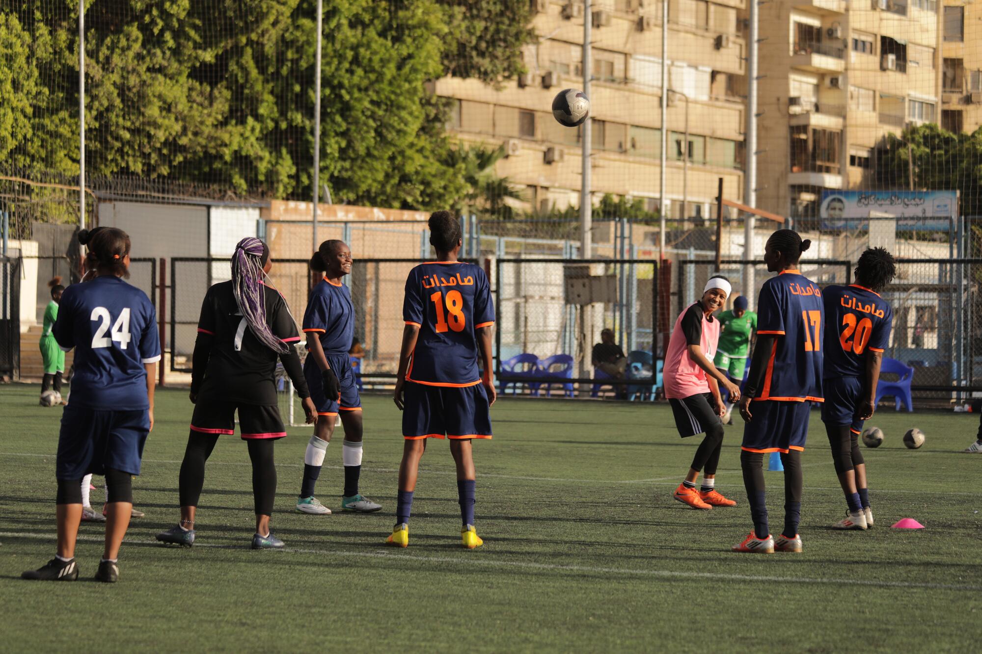 Equipo futbol femenino Sudán - 1